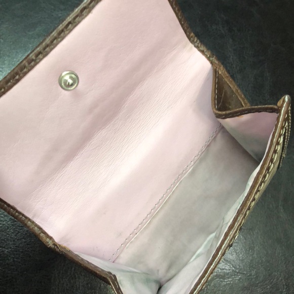 Coach Canvas Leather Trim Wallet - Picture 8 of 8